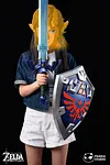 1/1 Scale Hylian Shield - The Legend of Zelda Resin Statue - Panda Studios