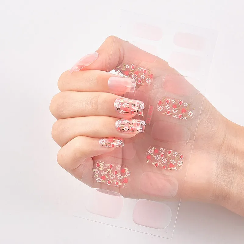 Three Sorts 0f Nail Stickers Nail Wraps DIY Full Cover Nail Stickers Novidades Designer Nail Decals Nails Sticker Designer