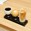 3-Slots Acrylic Camping Cup Holder Desktop Cup Holder for Outdoor Camping Hiking