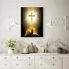 Glowing Cross And Book-Full Round Diamond Painting 30*40cm/40*50cm