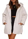 Women's Winter Thicken Casual Lightweight Hooded Down Jacket