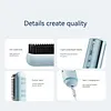 Cordless Hair Straightener Brush USB Rechargeable Portable Straightening Comb with 3 Temperature Settings & LED Display for Women Gift Idea for Home Travel