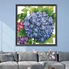 [Brand]Hydrangea - 14CT Stamped Cross Stitch - 48*48cm - Flower