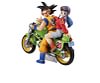 Second Edition Dragon Ball Z Desktop Real McCoy Son Goku & Chi-Chi - Dragon Ball Official Statue - MegaHouse