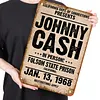 Johnny Cash - Vintage Metal Signs - 20*30cm/30*40cm - Music