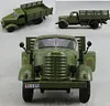 Retro iron truck transporter simulation with hood model handicraft window ornaments collection ornaments
