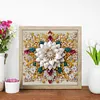 White Flower-Special Shaped Diamond Painting Kit