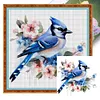 (Multi-Style) Flower Bird Owl - 18CT Stamped Cross Stitch 20*20cm/7.87*7.87in