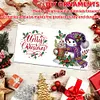 Diamond Painting Christmas Snowman Greeting Cards Congratulations Cards & Gifts
