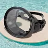 Oval Diving Mask Spearfishing Mask Anti-Fog Adjustable for Underwater Adventures