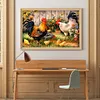 Chicken - 11CT Stamped Cross Stitch - 50*40cm - Animal