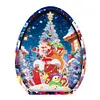 Wooden Christmas Desktop Diamond Art Kits 5D DIY Diamond Art Tabletop Decorations Kit