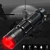 850nm LED Infrared Flashlight Night Vision Hunting Portable Mini Zoom Torch