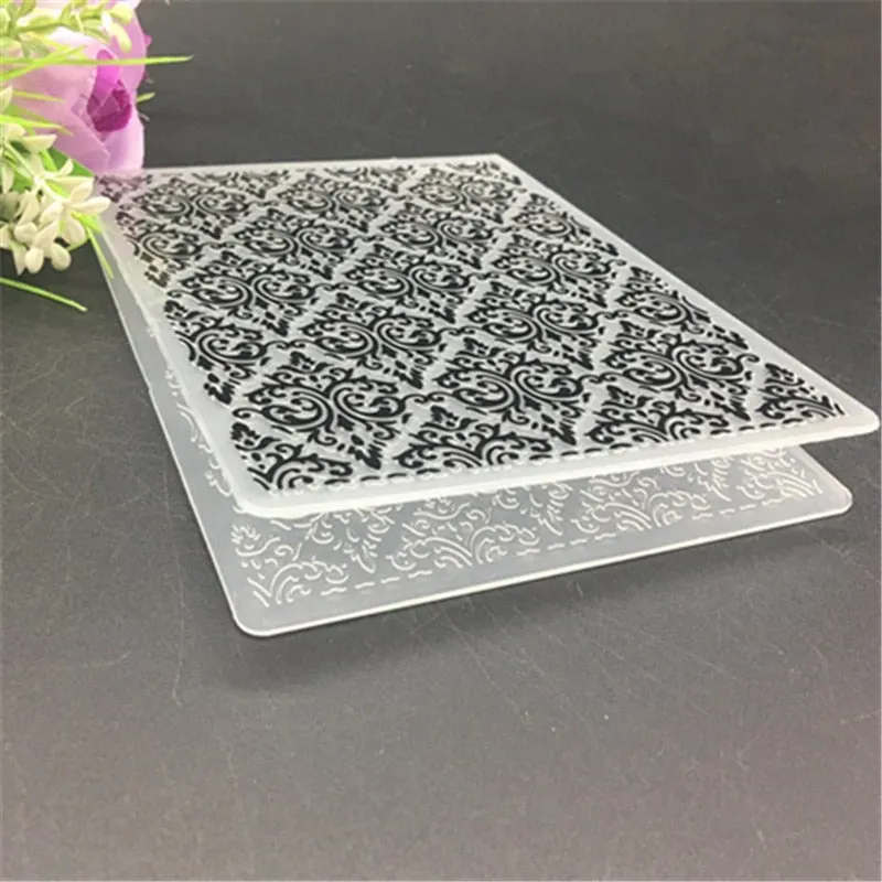 Plastic Embossing Folder DIY scrapbook album card packing decoration cutting dies paper craft