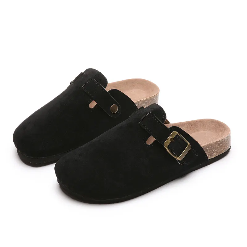 Qengg Qengg Slippers Female Couple Softwood Tug Wish Large Size Roman Shoes Casual Half-Dragging Lazy Shoes Trend