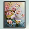 >SALE<Full Embroidery Eco-cotton Thread 11CT Printed Rose Cross Stitch Kit (ACC-871)