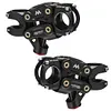 Bicycle Five Link Shock Stem Suspension Stem Bicycle Handlebar Parts (Black)
