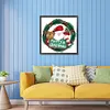 (Multi-Style)Christmas Wreath-Partial Special Shaped Diamond Painting 30*30CM