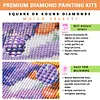 Diamond Painting -DIY Round Partial AB Drill Sunflower Horse(45x65cm)