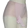 Men's large size sexy see-through lace briefs