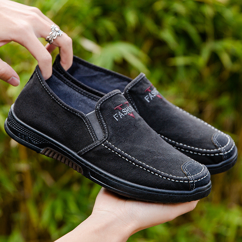 2022 Spring New Men's Canvas Comfortable Casual Shoes 