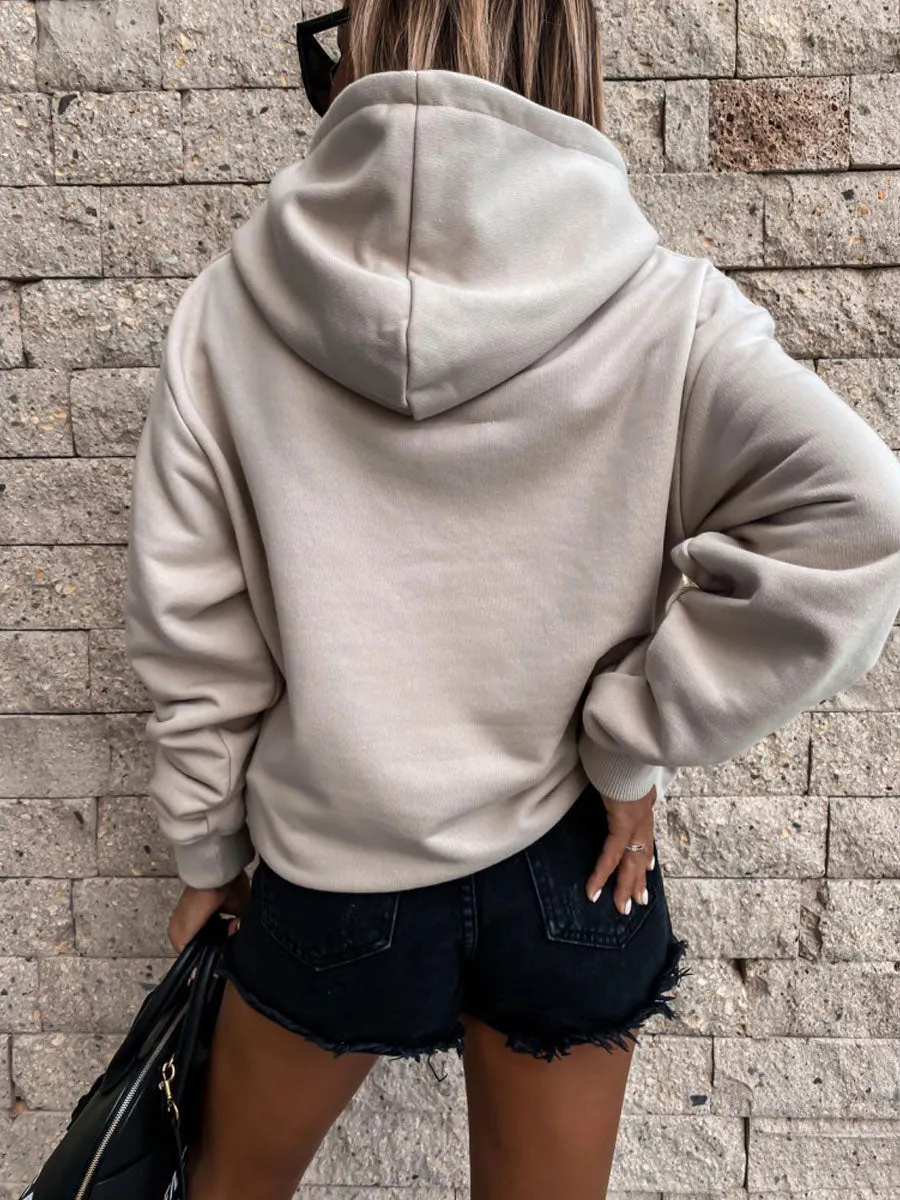 Solid Color Hoodie