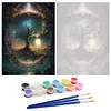 (US Local)Tree-Paint By Numbers Kit(40x55cm)
