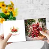 6Pcs Christmas Reindeer Candle DIY Diamond Painting Card for Friends Family Gift