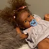 African American 20'' Handmade Vivienne Realictic and Lifelike Reborn Toddler Baby Doll Girl Best Gift Ideas - RBBI-Myrebornbabydoll&reg; Myrebornbabydoll&reg;