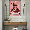 Cowboy  - Full Round Diamond Painting  30*40cm/40*50cm  John Wayne Diamond Painting