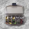 5Pcs Metal Spoon Lure Spinner Fishing Lure Artificial Hard Baits for Bass Trout