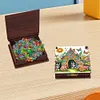 Puppy House Diamond Painting Note Box Paper 160 Sheets of Paper for DIY Art