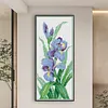 Flower - 9CT Partial Beaded Cross Stitch Kit(17x42cm)
