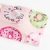 ZAFUL 2019 New Bikinis Women Donut Print Bandeau  Bandeau Collar High Cut Swimsuit Swimwear Bathing Suit Bikini set Biquini