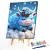 Cattle-Paint by Numbers Acrylic Painting 40*50CM