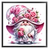 (US Local)Rose Gnome-11CT Stamped Cross Stitch Kit(40x40cm)