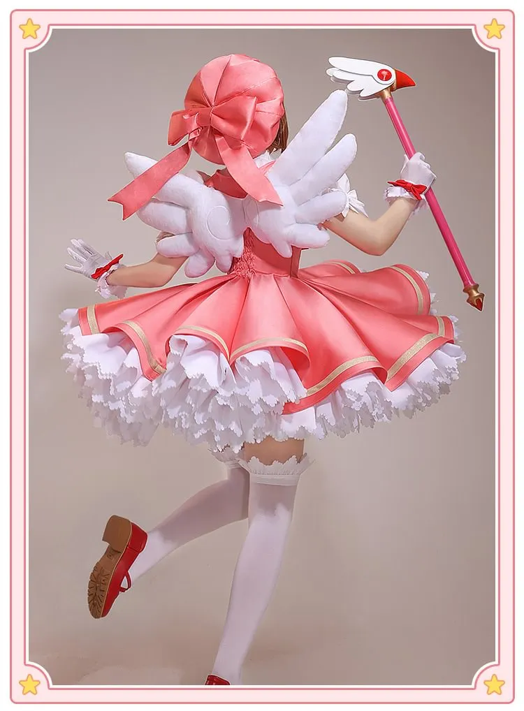 PP closet SAKURA DRESS 桜色 size34人気作品 The pink dress Sakura wore in battle