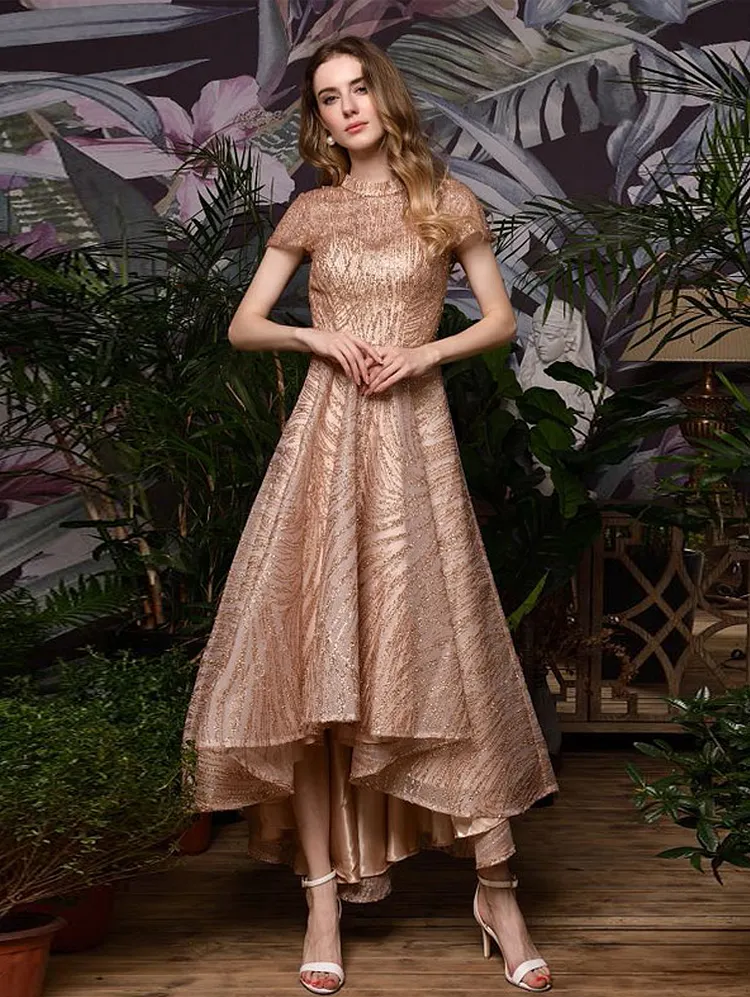 luxury evening dress