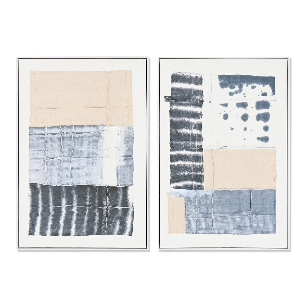 Canvas DKD Home Decor Pinewood polystyrene Canvas 60 x 3,2 x 90 cm 60 x 4,5 x 90 cm