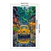Car-11CT Stamped Cross Stitch 40*70cm/15.75*27.56in(Big Size)