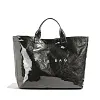 Sac fourre-tout imprim&eacute; lettres pour femme