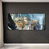(US Local)Castle-Paint By Numbers Kit(80x40cm)