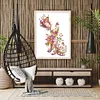 Kiss Cat - 11CT Stamped Cross Stitch Kit(40*50cm)