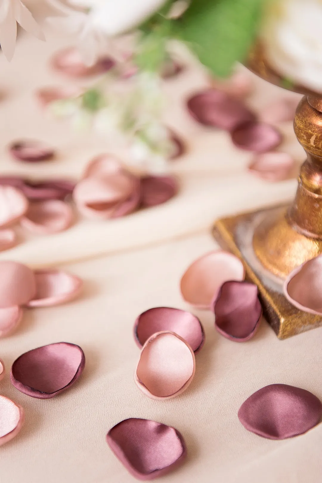 Silk Rose Petals