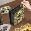(US Local)Bee 5D DIY Diamond Painting Money Box Piggy Bank Desktop Diamond Art Decor Kit