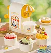 Manual household small shaved ice machine smoothie machine hand-cranked ice crusher
