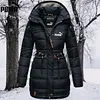 PUMA&reg;Modna, długa wodoodporna kurtka damska