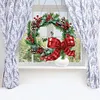 Diamond Painting Christmas Wreath Pendant