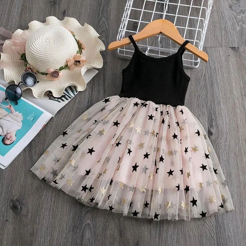3-8Y Kids Dress for Girls Sleeveless Wedding Dress Girls Vest Party Frocks Dresses Full White First Communion Christening Gown