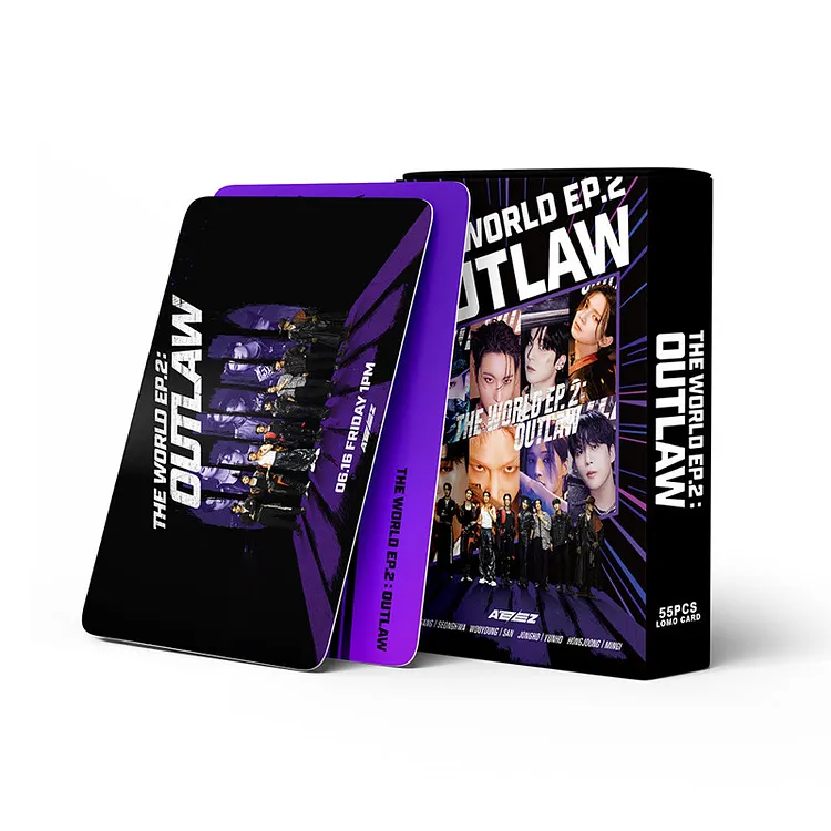 officialateezshop ATEEZ THE WORLD EP.2 : OUTLAW Teaser Photocard
